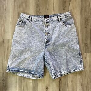 Vintage 1980s baggy denim shorts